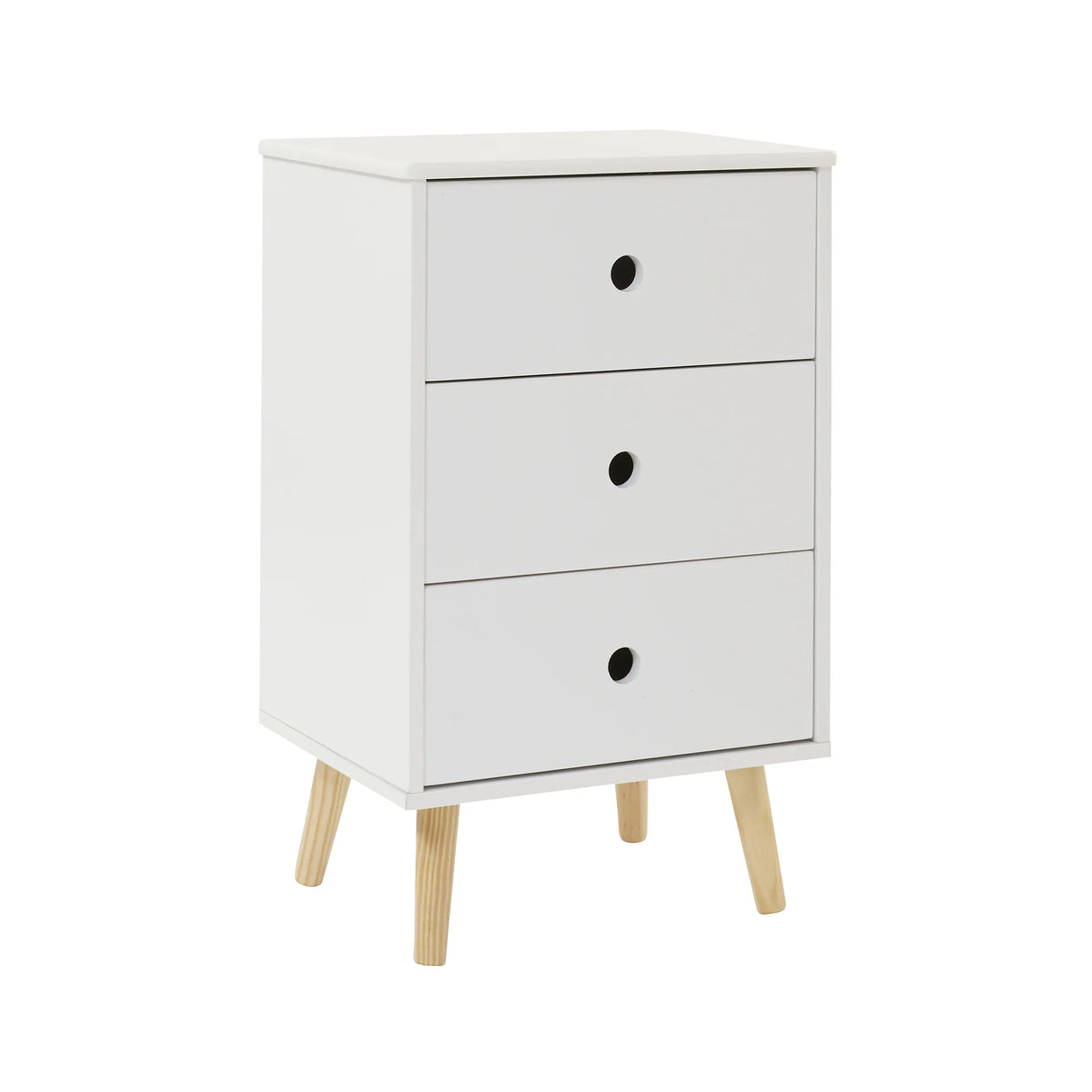 3 Drawer Bedside Cabinet