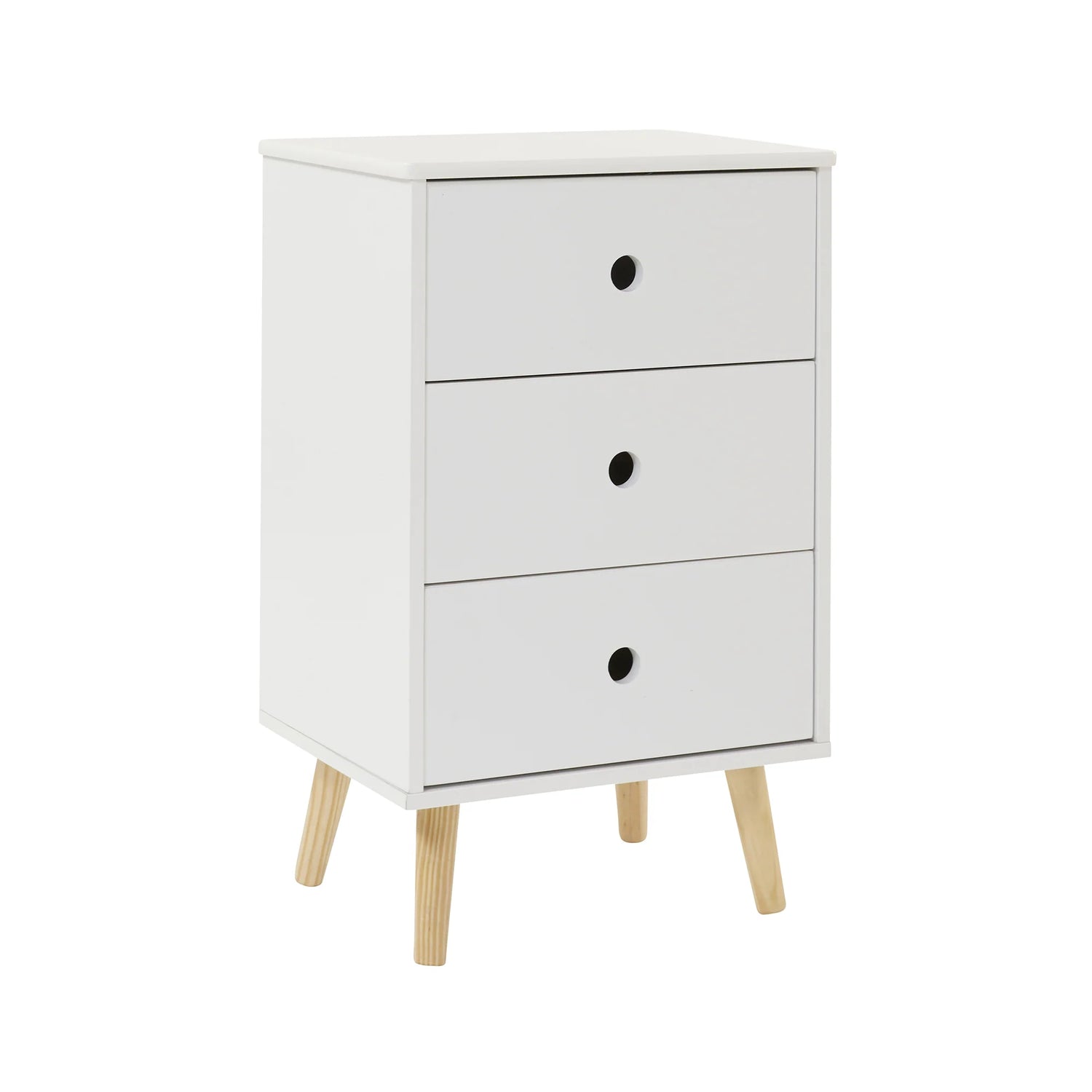 3 Drawer Bedside Cabinet