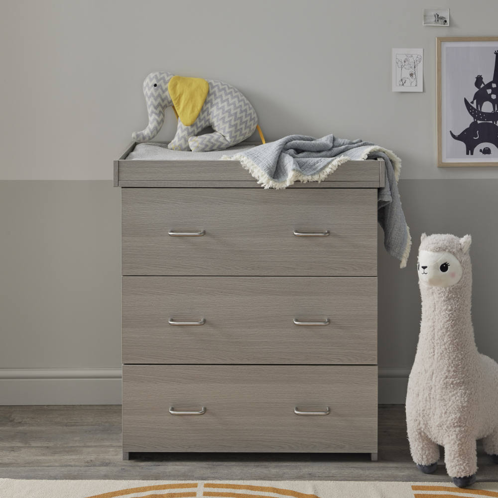 Caro Mini 3 Piece Room Set - Grey Wash