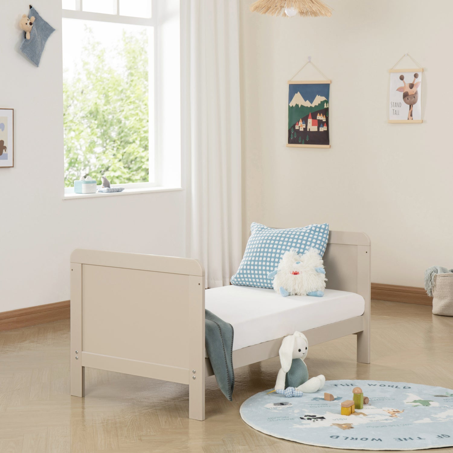 Caro Urban Cot Bed - Cashmere | Mini