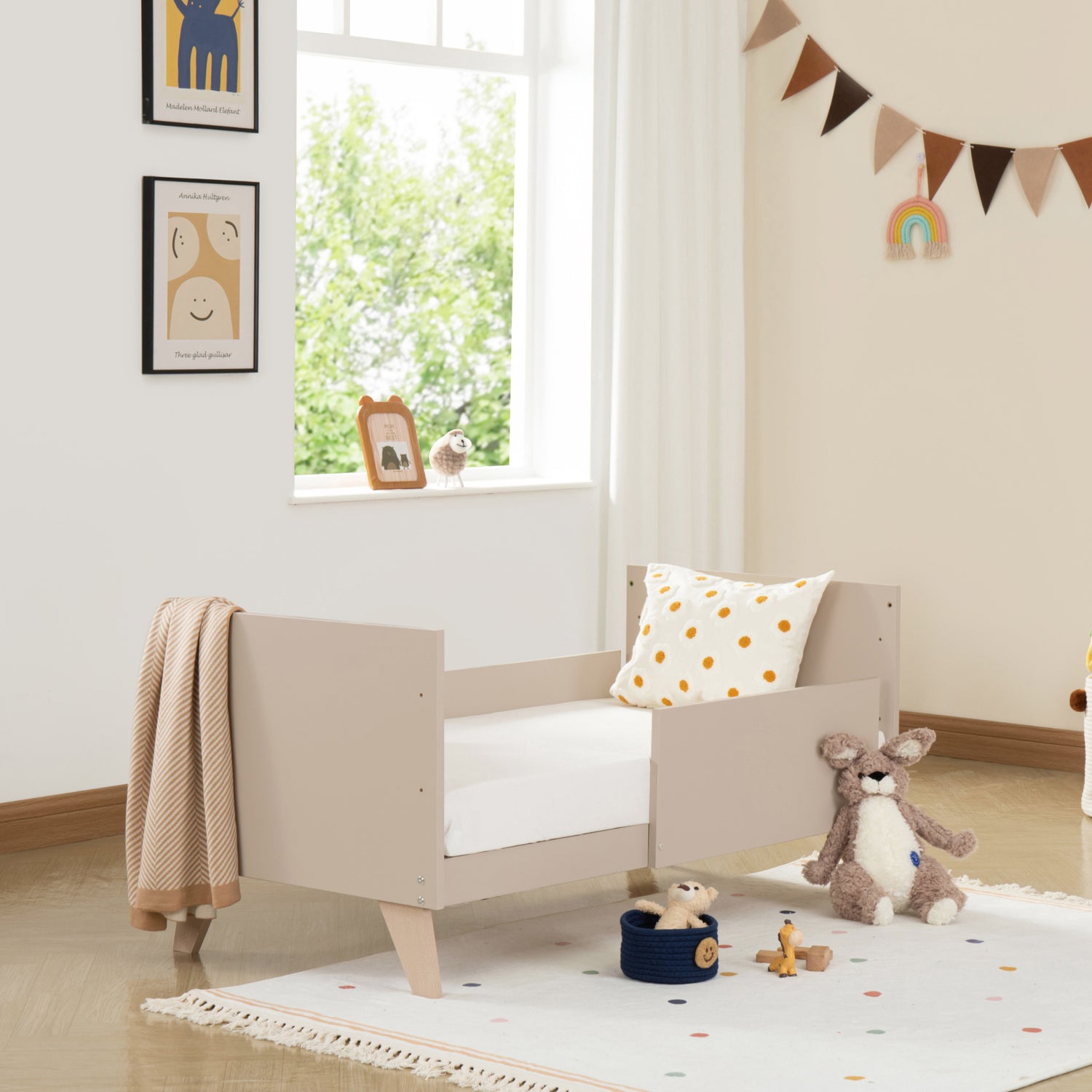 Dante Cot Bed - Cashmere | Mini
