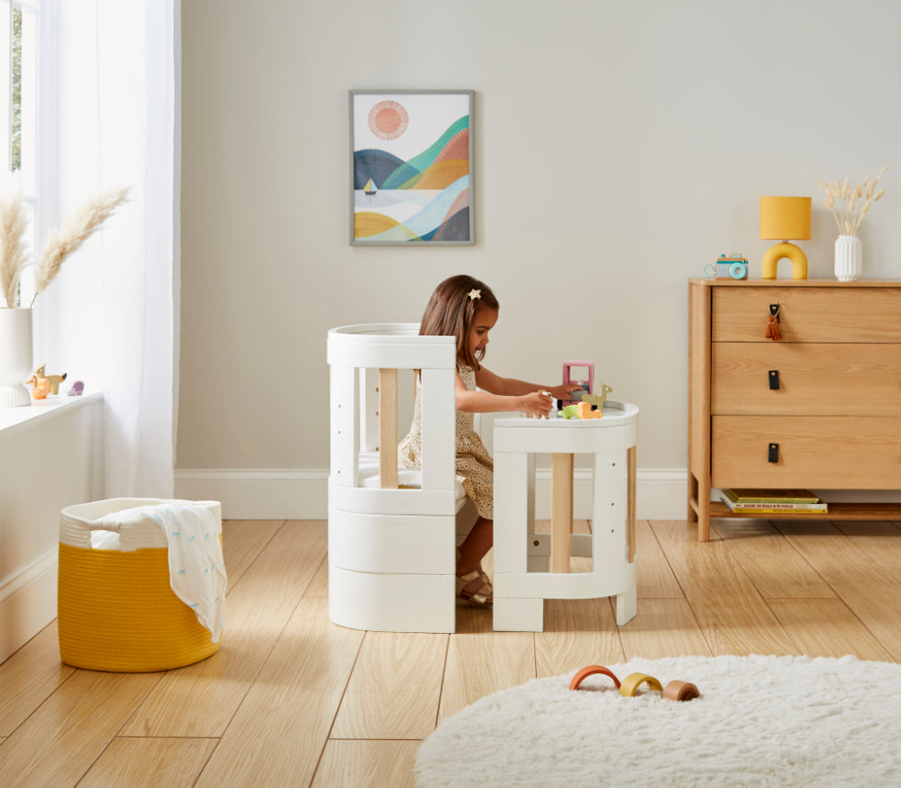 6 in 1 Multifunctional Crib, Cot and beyond