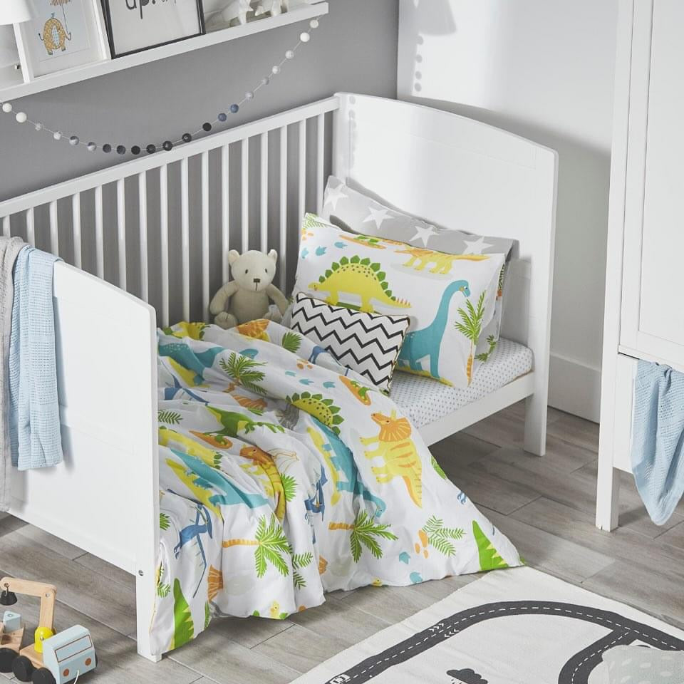 Dinosaur World Duvet Set - Cot Bed | Toddler Bed