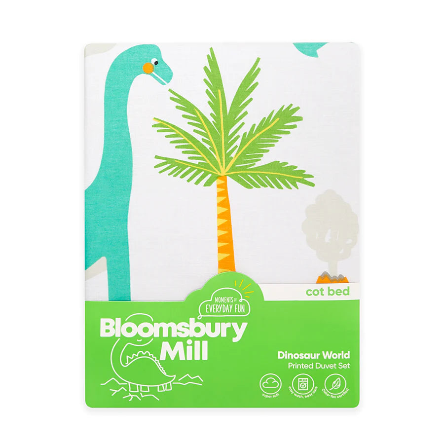 Dinosaur World Duvet Set - Cot Bed | Toddler Bed