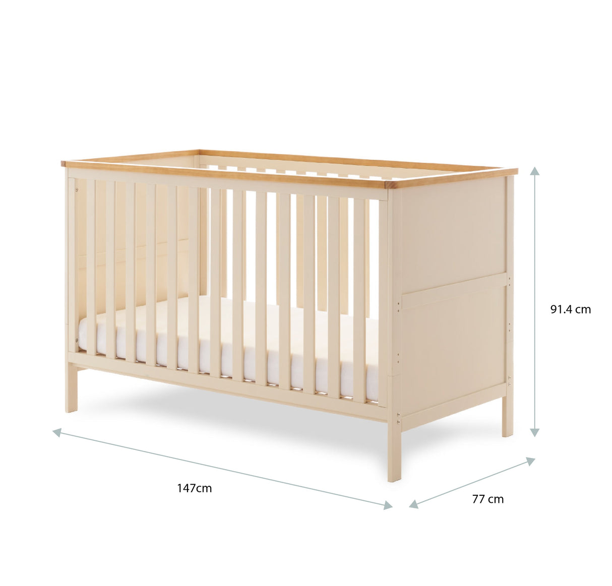 Evie 3 Piece Nursery Set - Cashmere