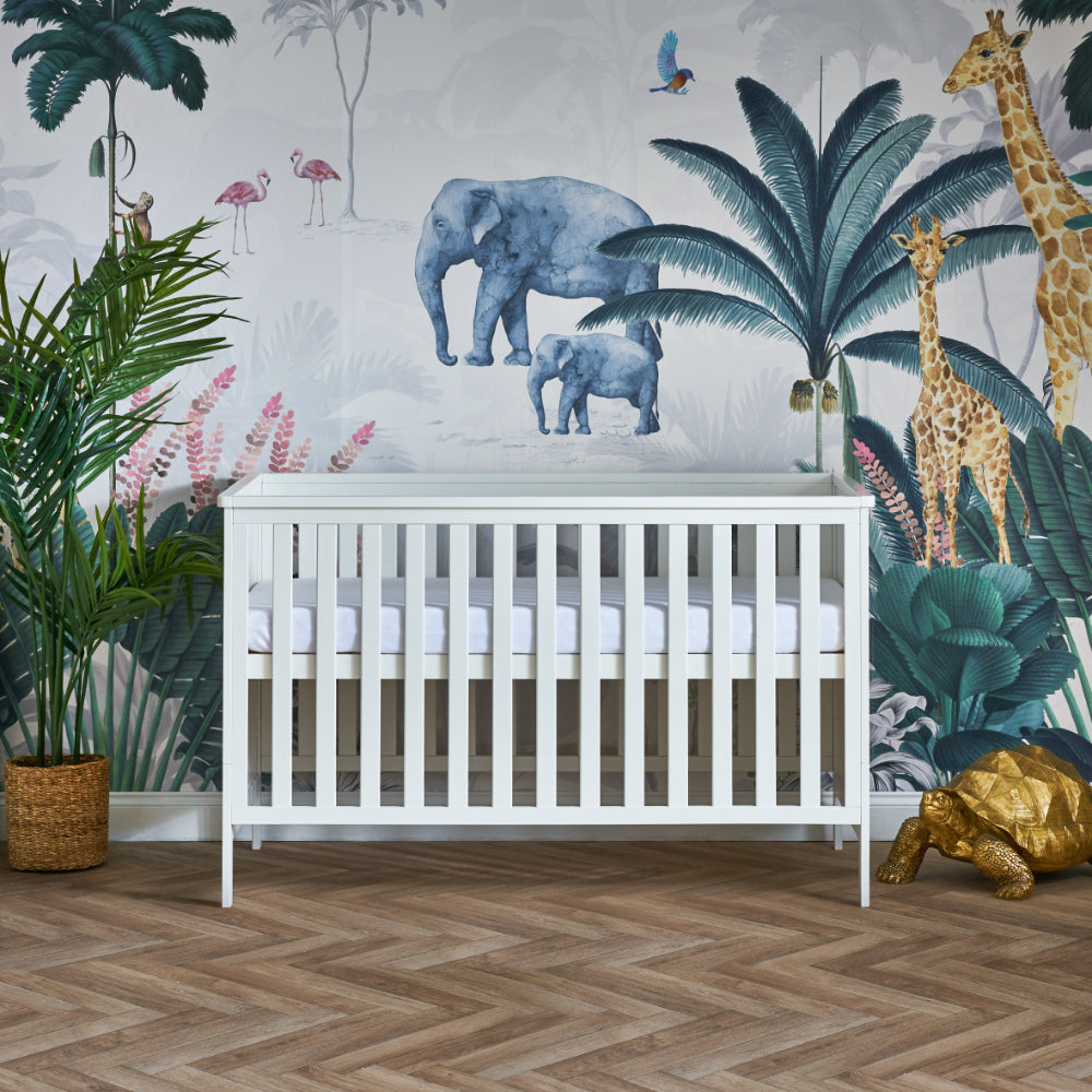 Evie 3 Piece Nursery Set - White