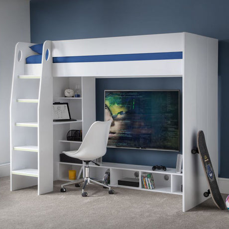 Nebula Gaming High Sleeper Bed - Julian Bowen - Junior Bambinos