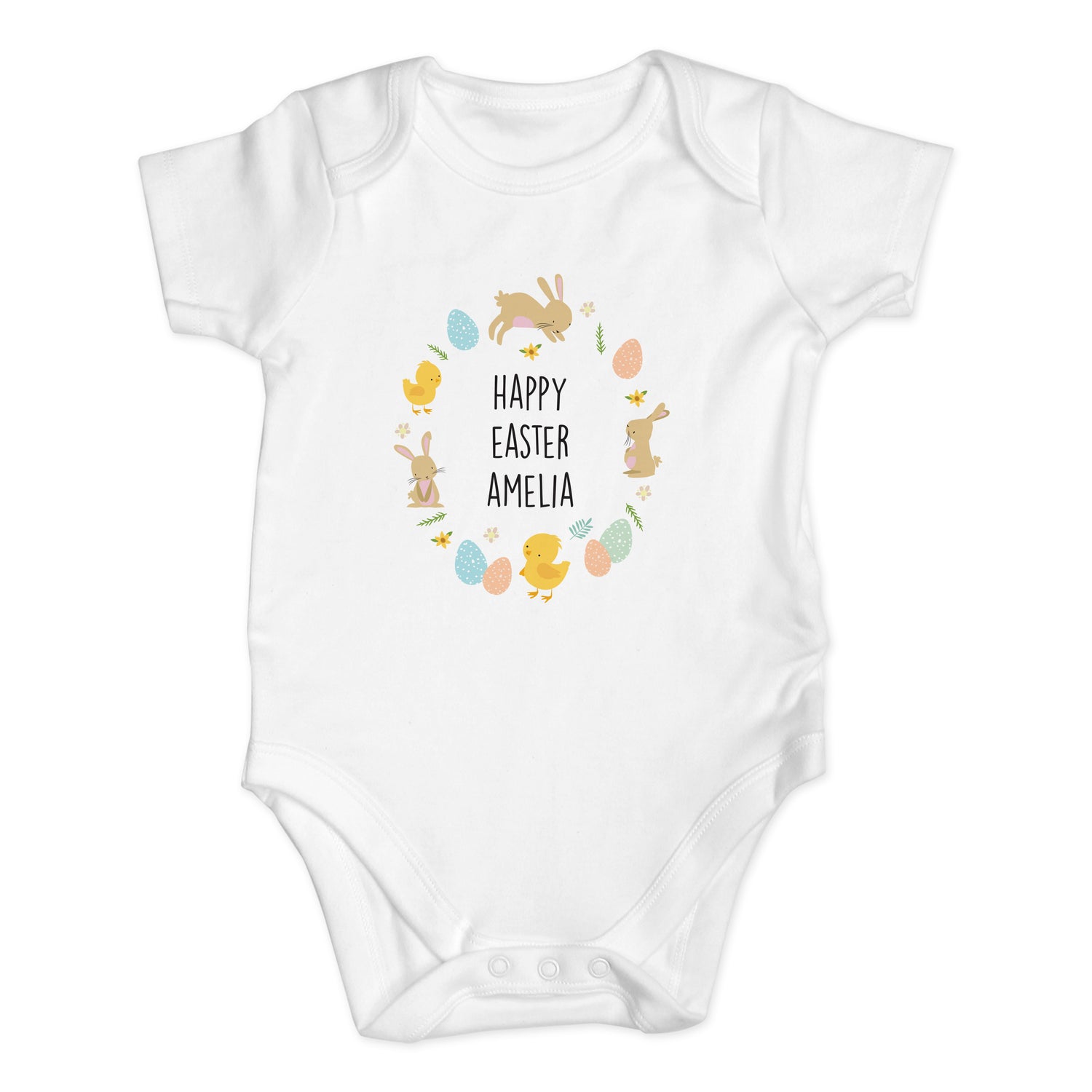 Easter Bunny Vest - Personalised | 0-3 Months