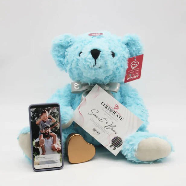 Precious Memories - Memory Bear | Blue – Junior Bambinos