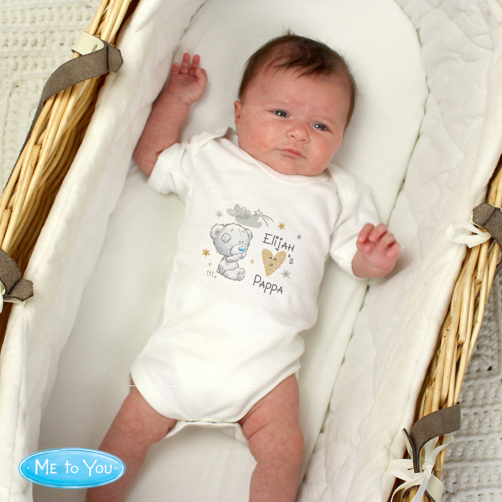 Personalised Tiny Tatty I heart Vest - Personalised | 0 - 3 Months