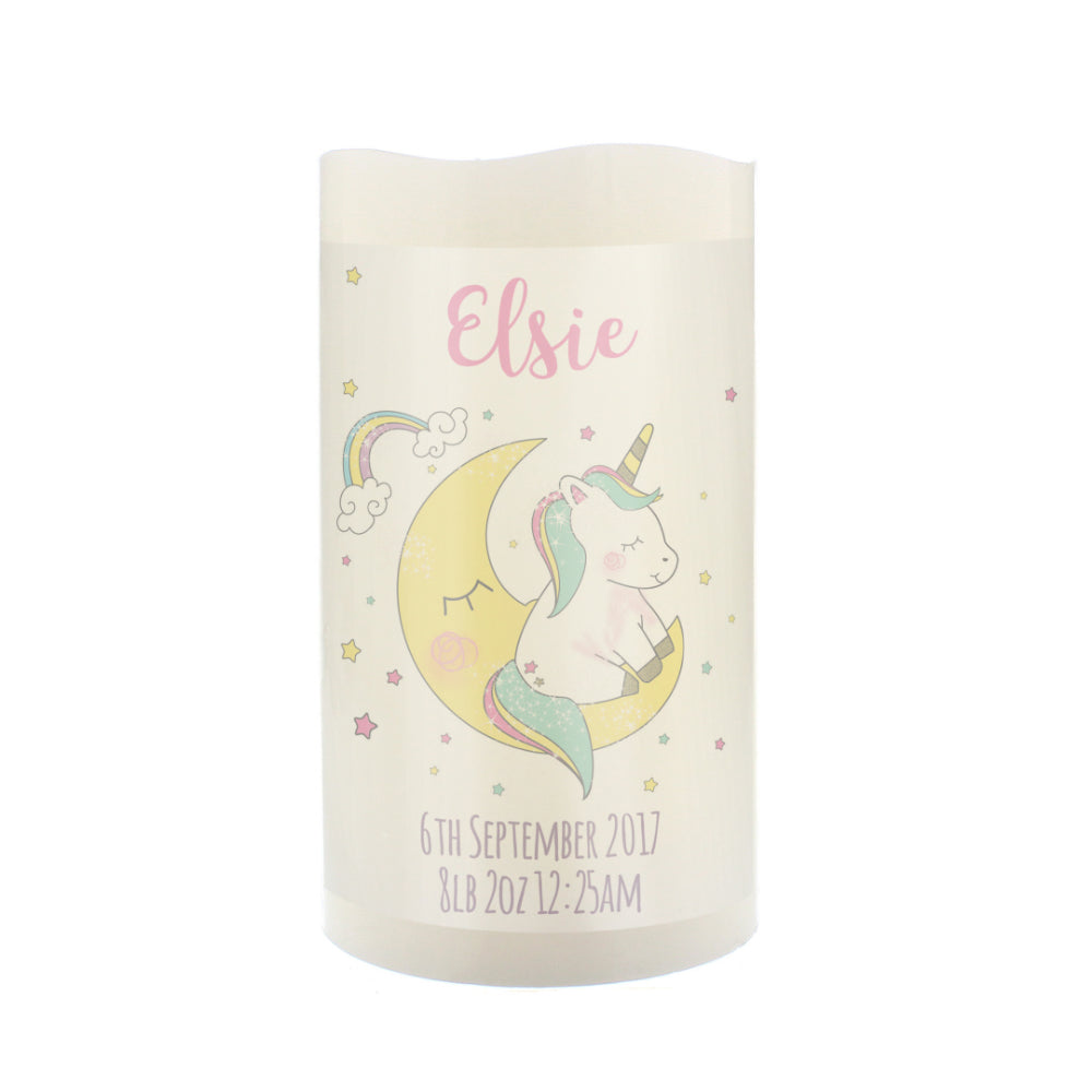 Unicorn Nightlight LED Candle