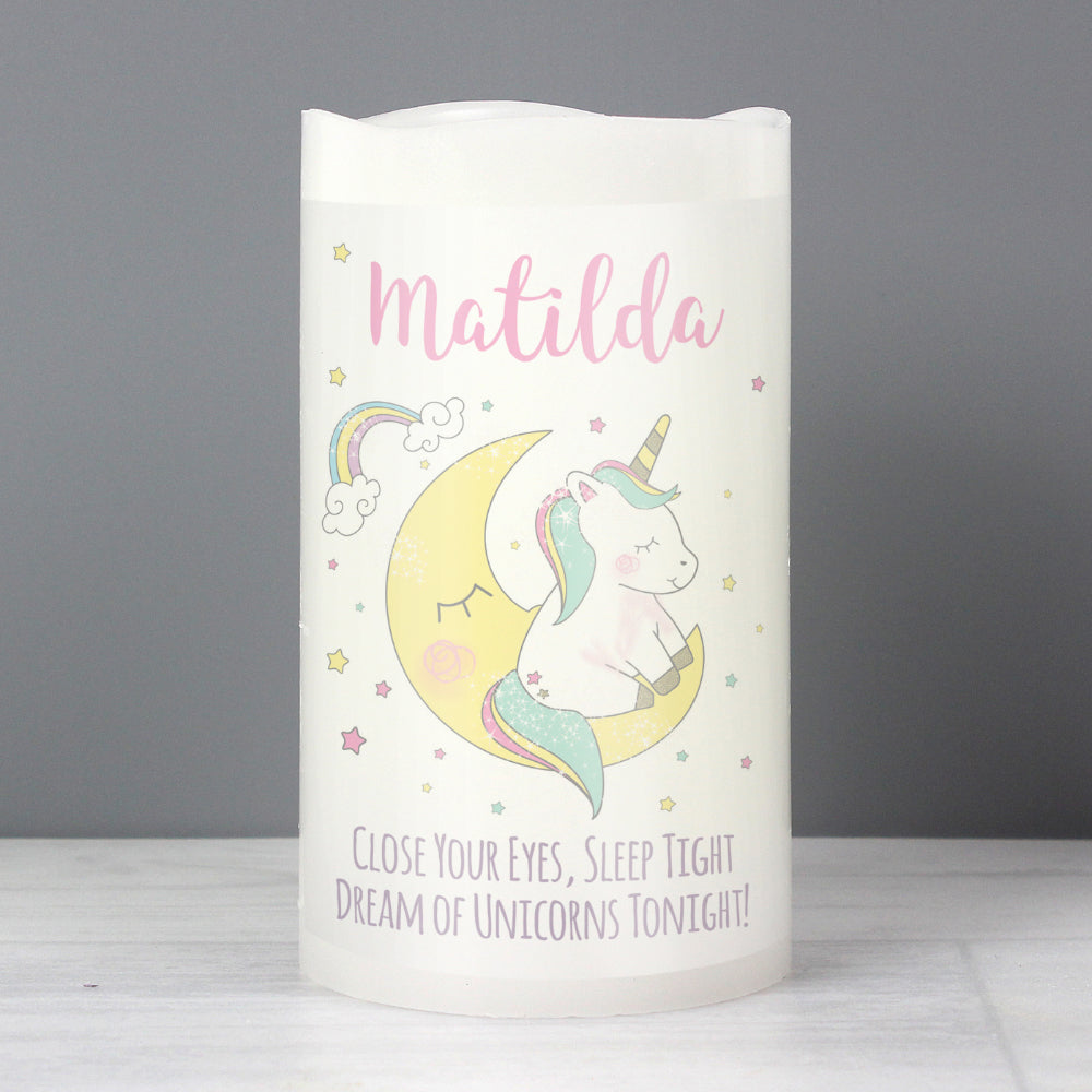 Unicorn Nightlight LED Candle