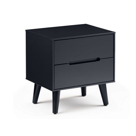 Alicia 2 Drawer Bedside Table - Julian Bowen - Junior Bambinos