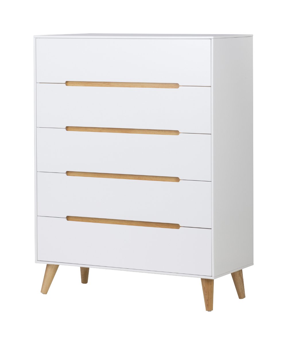 Alicia 5 Drawer Chest - Junior Bambinos