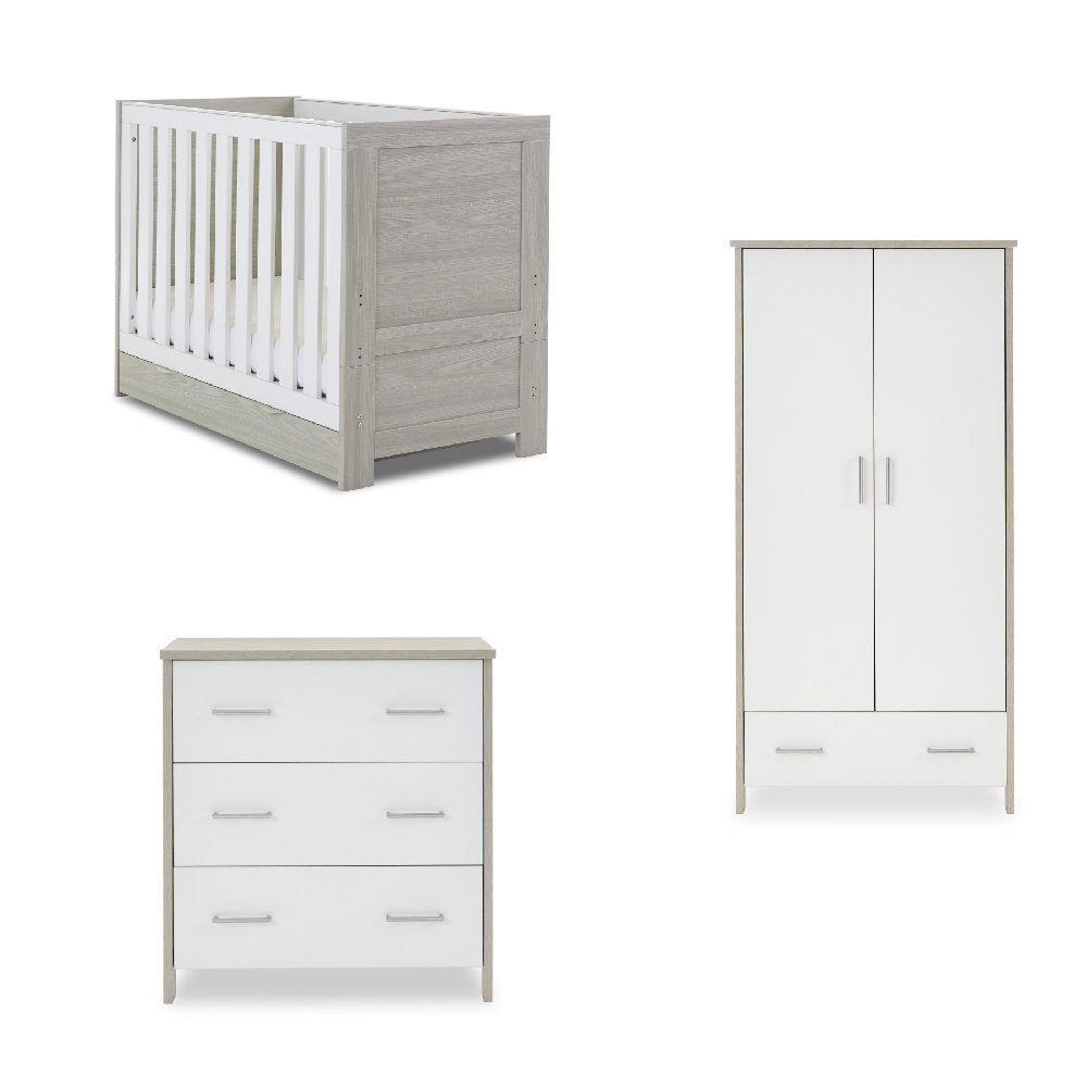 Nika MINI Nursery Room Set - 3 pc - Obaby - Junior Bambinos