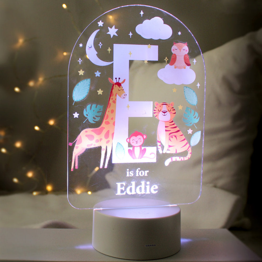 Personalised Alphabet Letter Nightlight