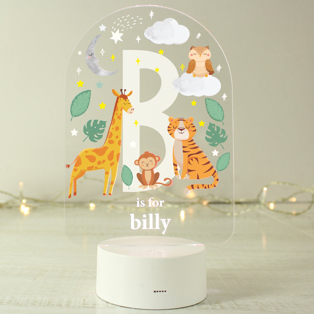 Personalised Alphabet Letter Nightlight