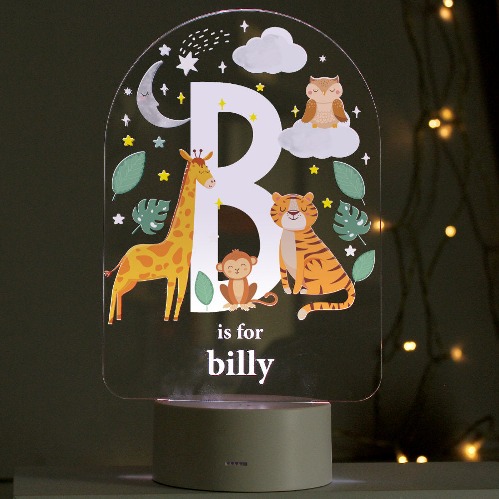 Personalised Alphabet Letter Nightlight