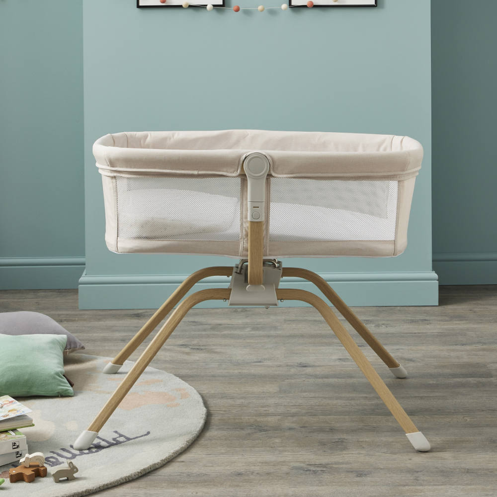 Air Motion Gliding Crib - Cream