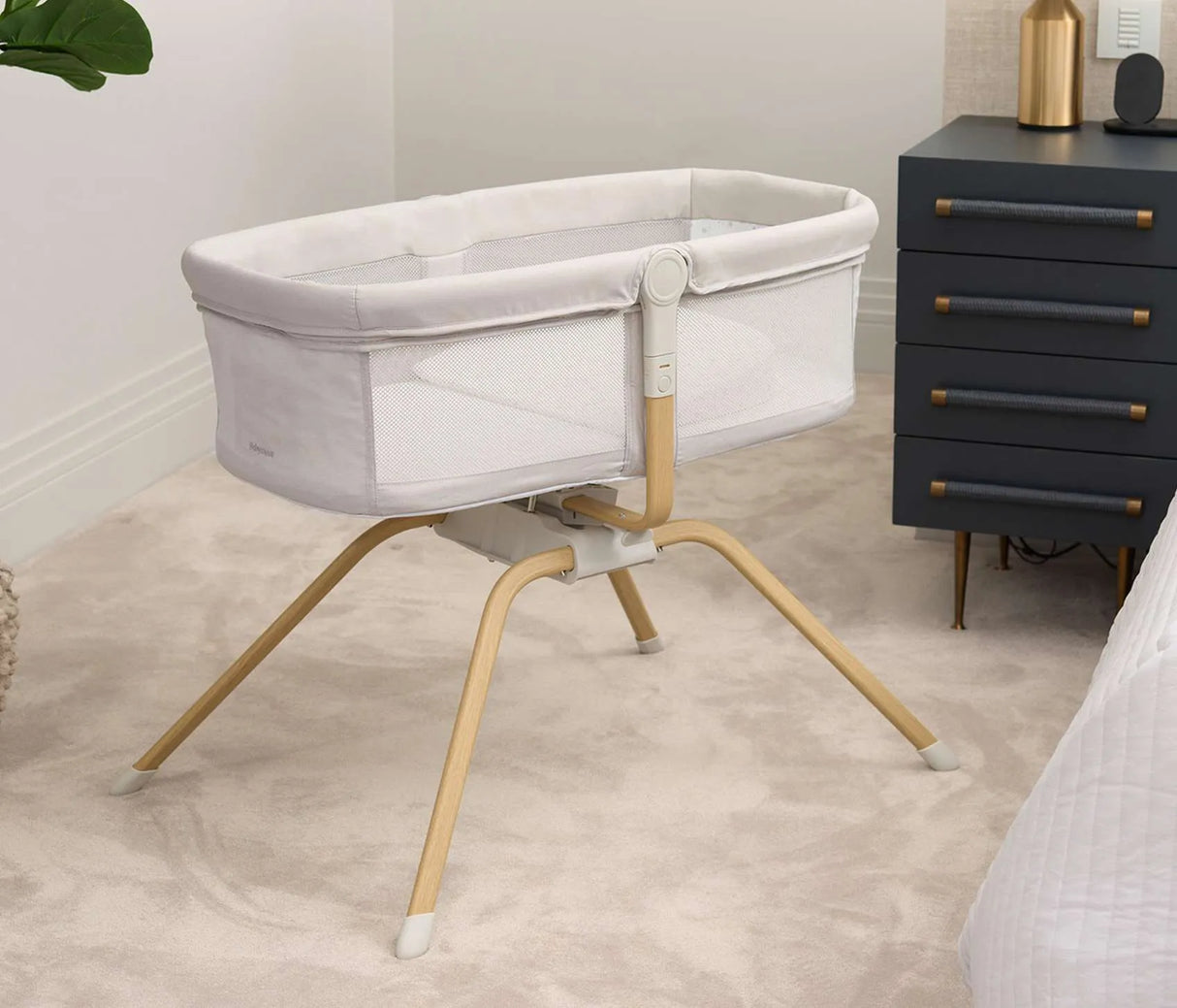 Air Motion Gliding Crib - Grey