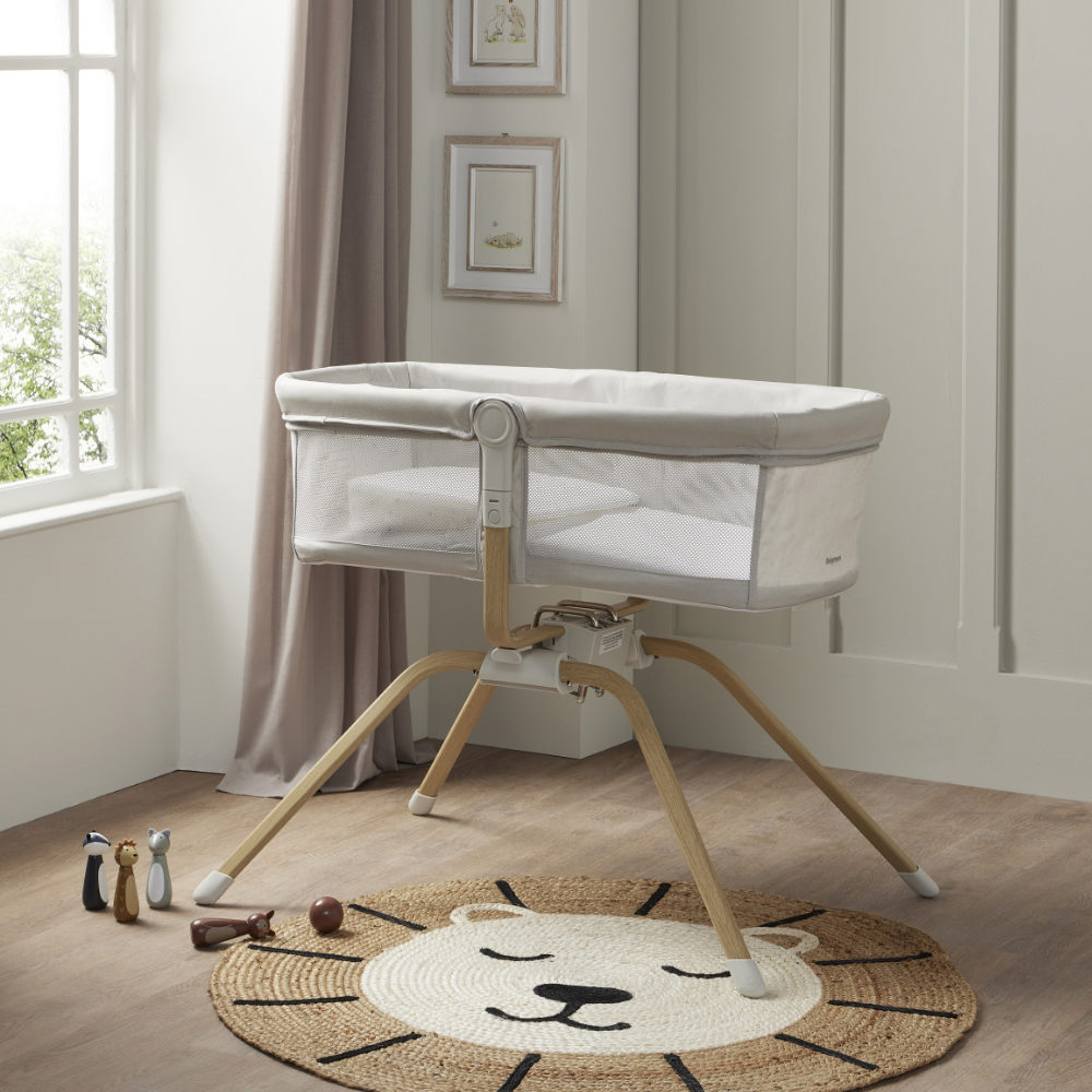 Air Motion Gliding Crib - Grey