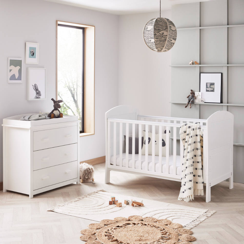 Aston 2 Piece Room Set - White