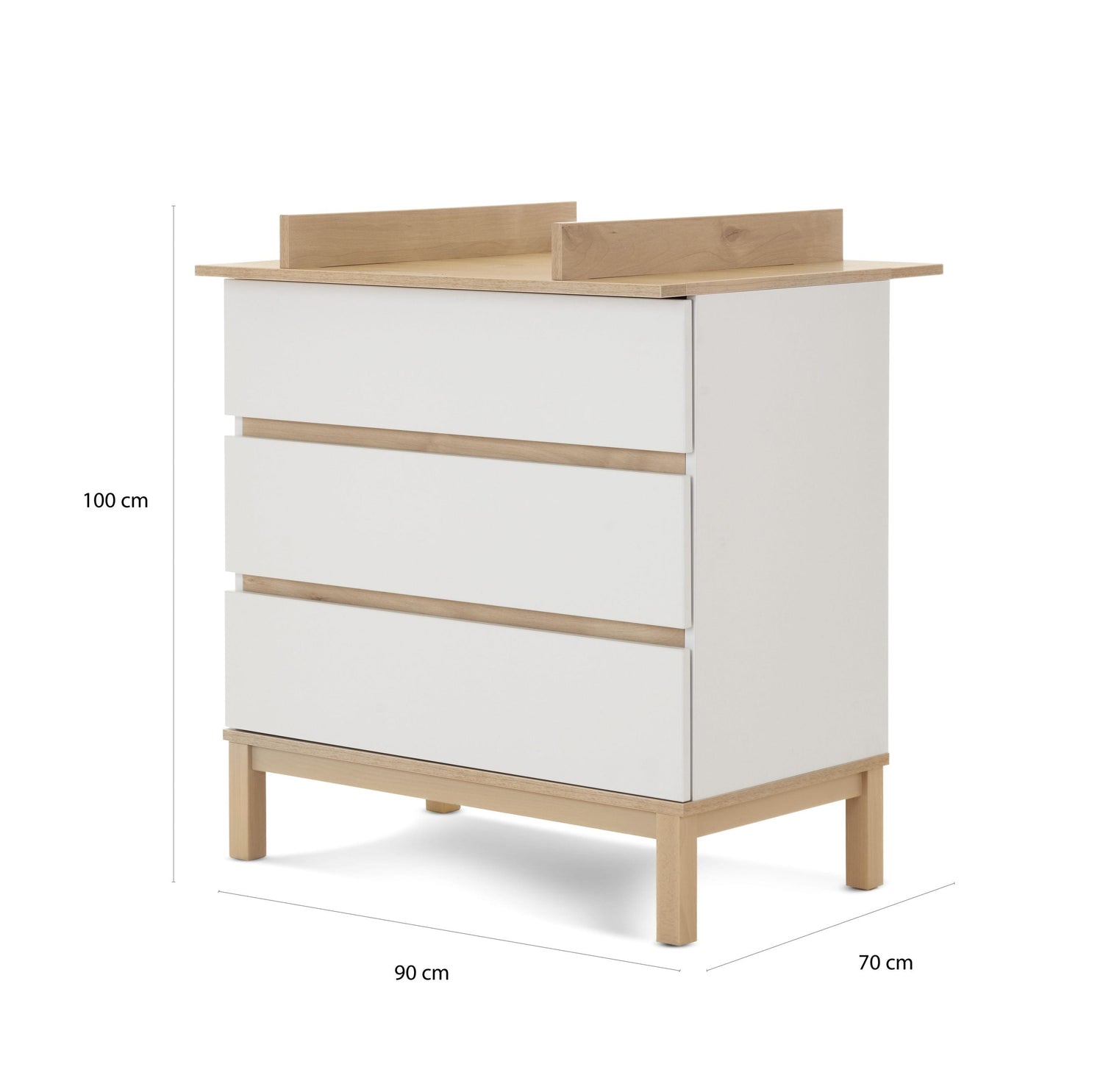 Astrid 2 Piece Nursery Room Set - White