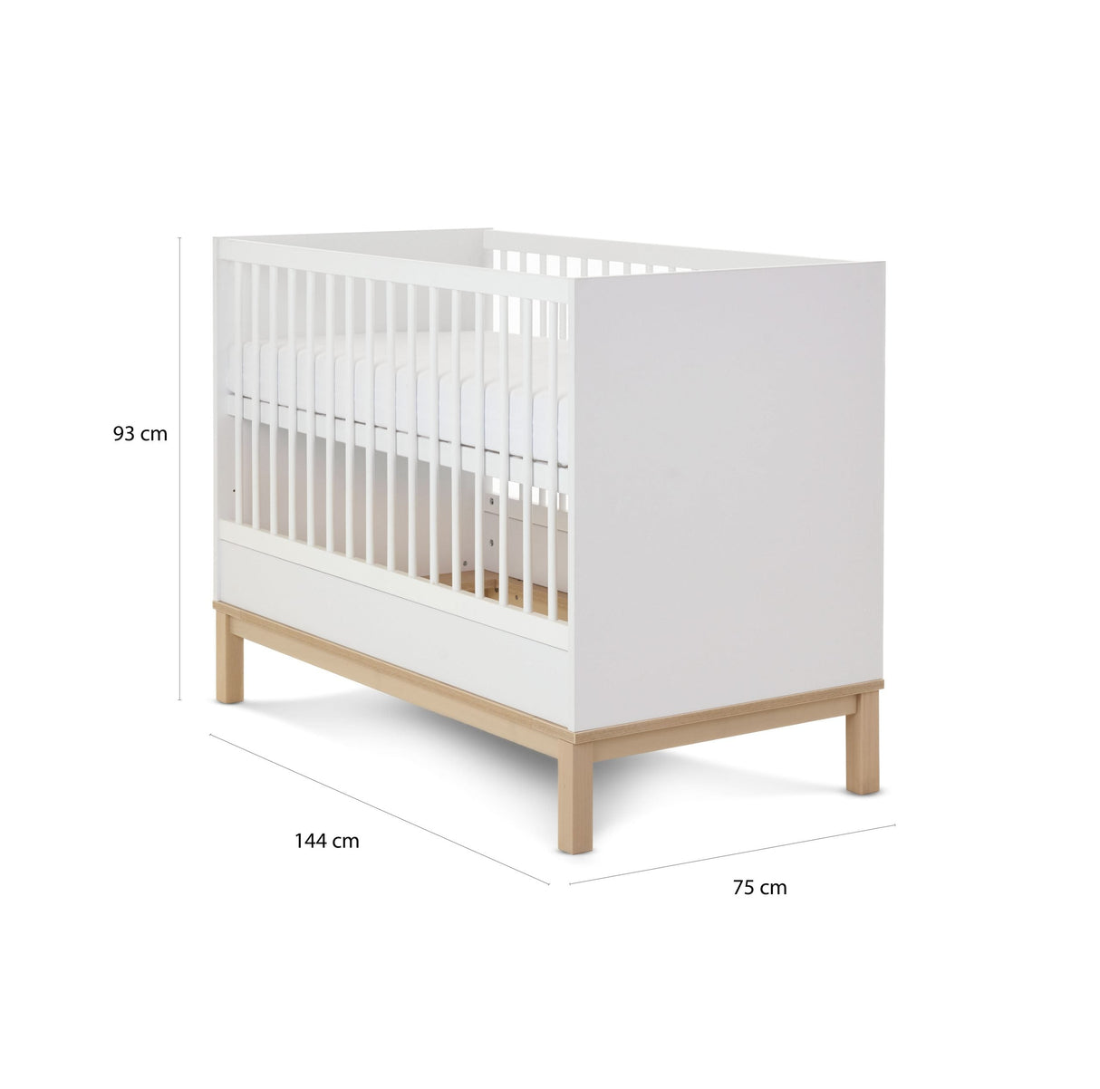 Astrid 2 Piece Nursery Room Set - White