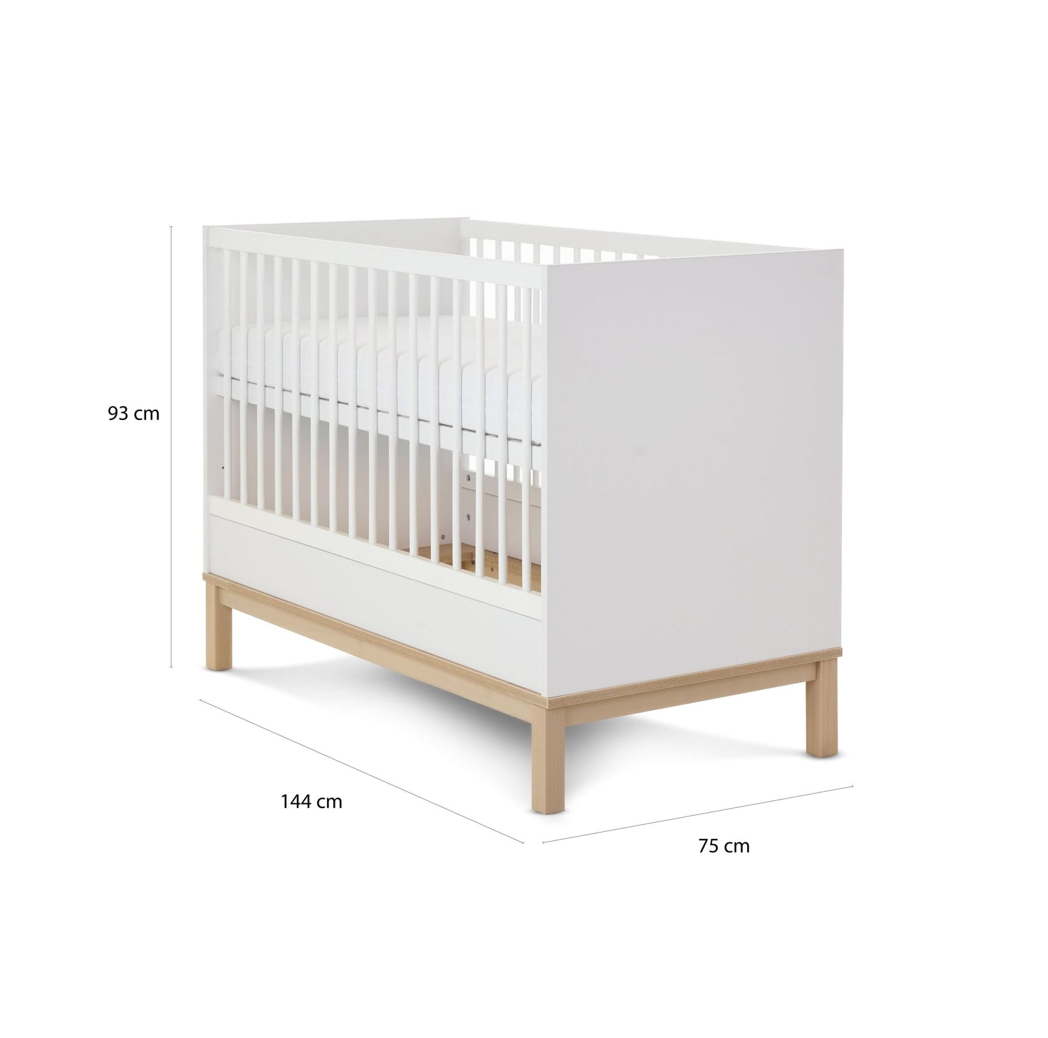 Astrid 2 Piece Nursery Room Set - White