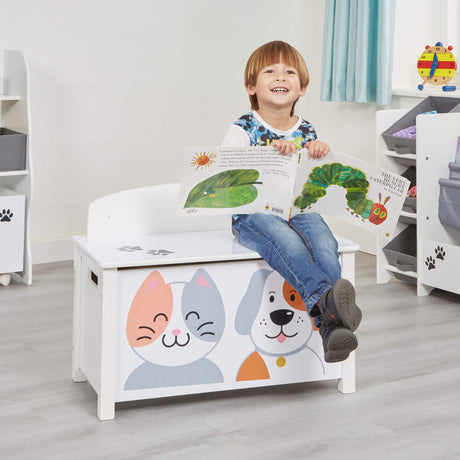 Cat & Dog Toy Box - Liberty House Toys - Junior Bambinos