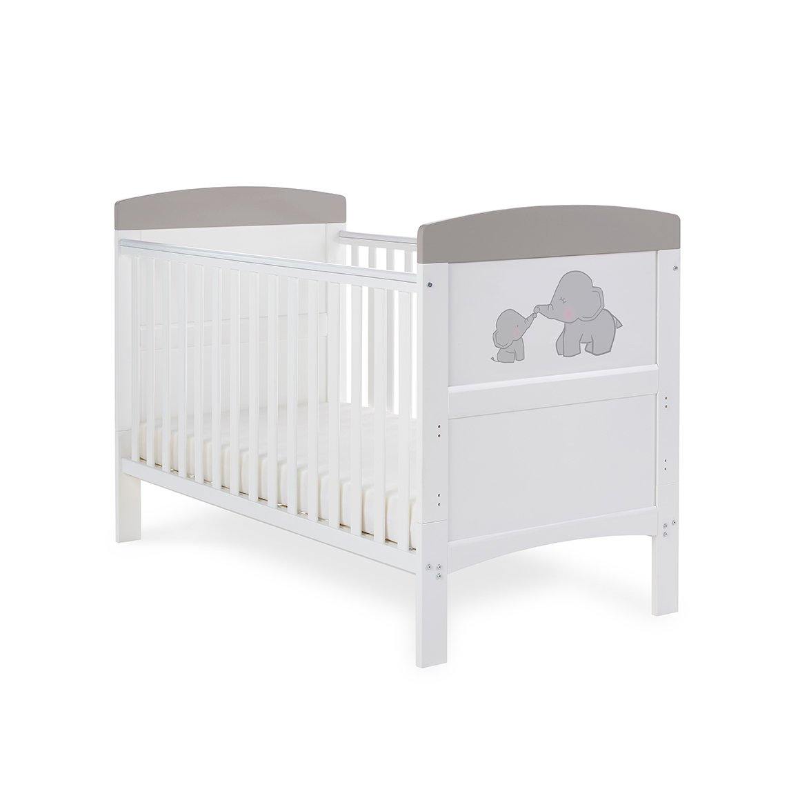 Me & Mini Me Elephants Cot Bed - Junior Bambinos