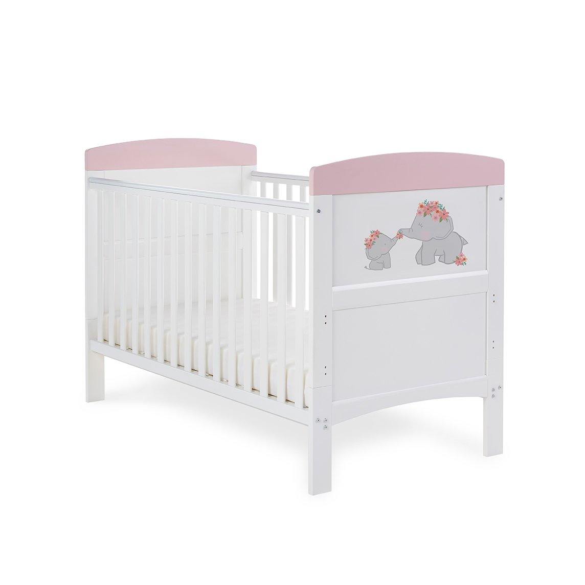 Me & Mini Me Elephants Cot Bed - Junior Bambinos