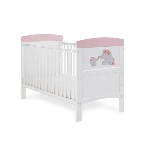 Me & Mini Me Elephants Cot Bed - Junior Bambinos