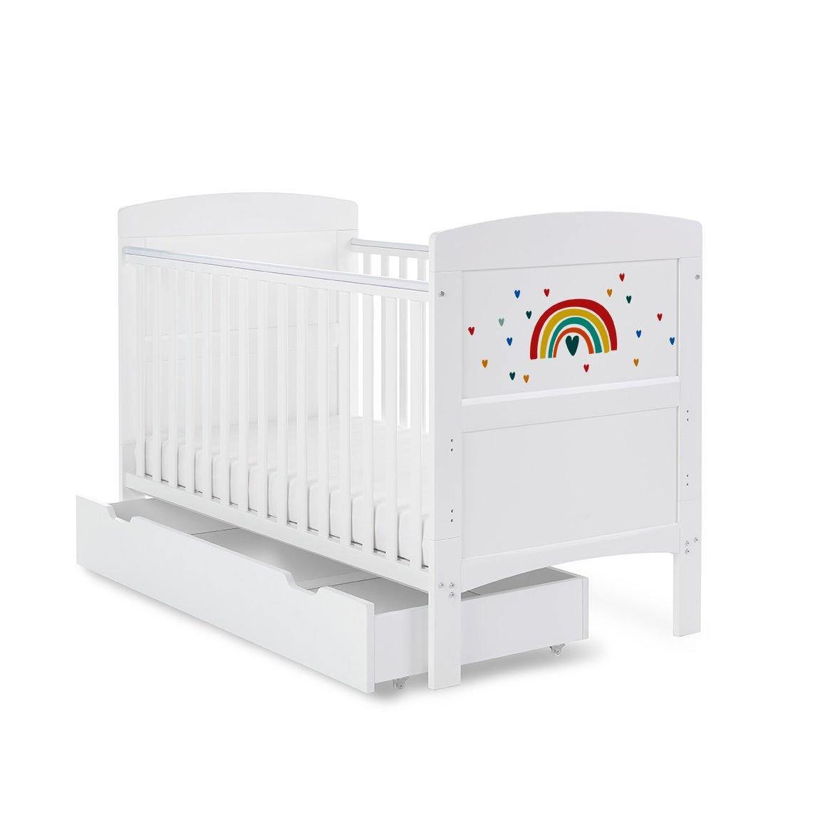 Rainbow Cot Bed - Junior Bambinos