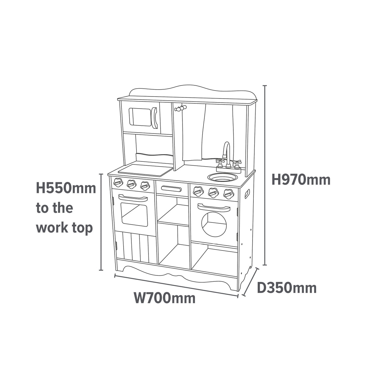 Country Kitchen - Liberty House Toys - Junior Bambinos