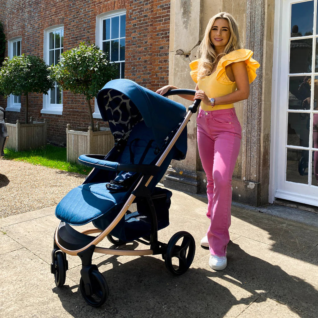 Dani Dyer Pushchair - Navy Giraffe