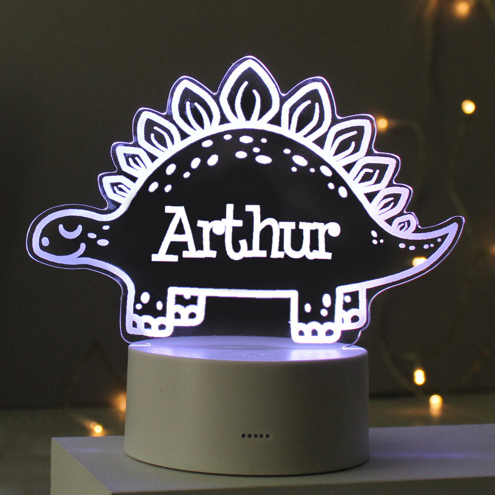 Personalised Dinosaur Nightlight