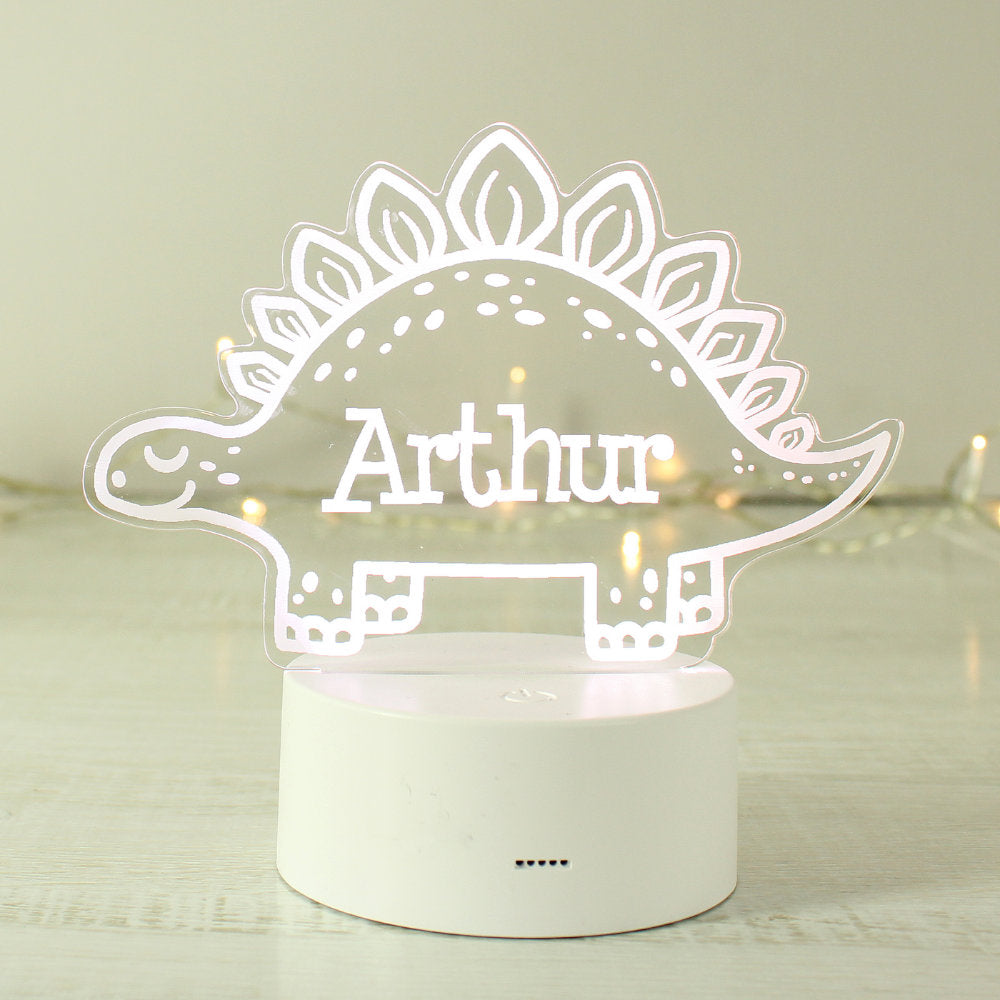 Personalised Dinosaur Nightlight