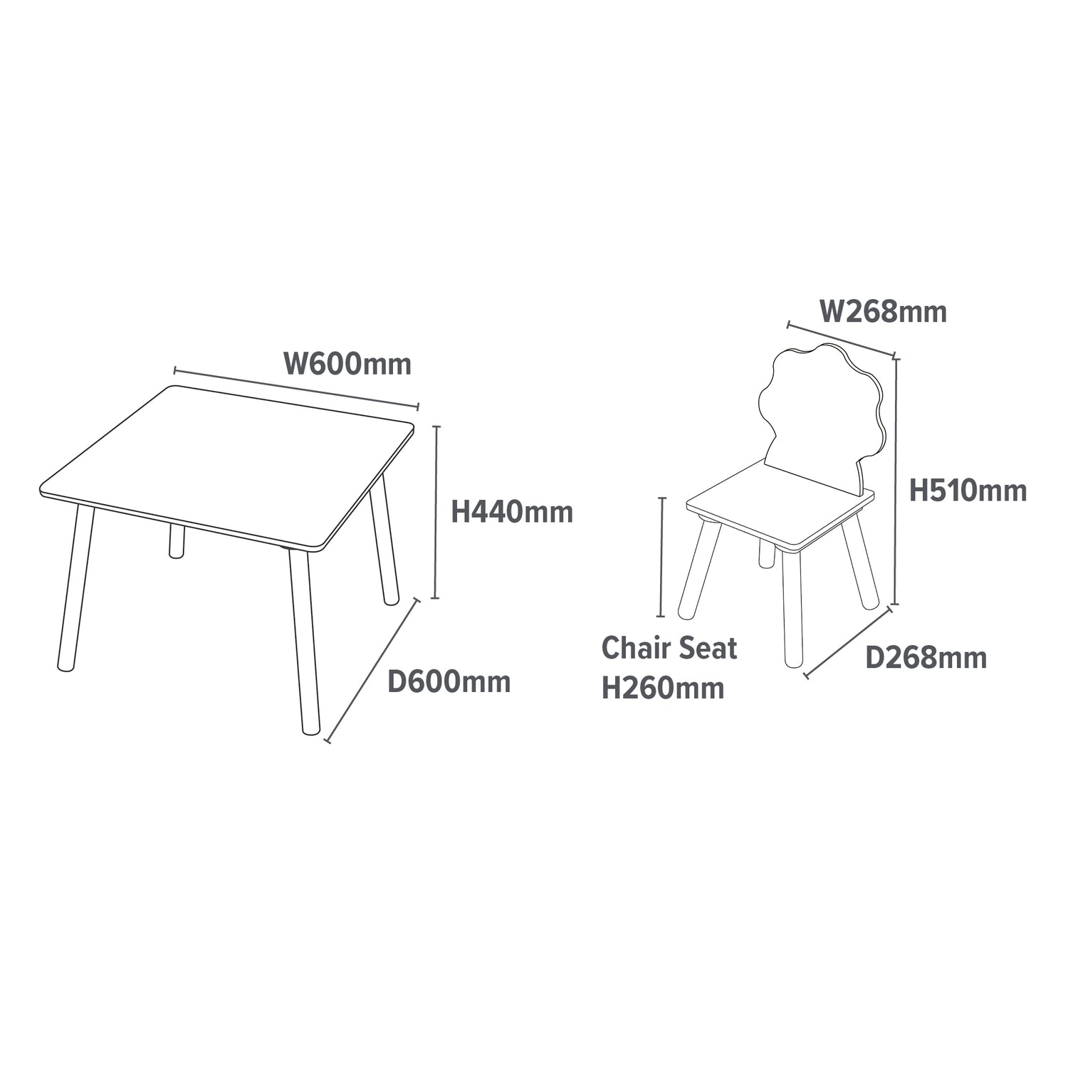 Dinosaur Table and Chairs
