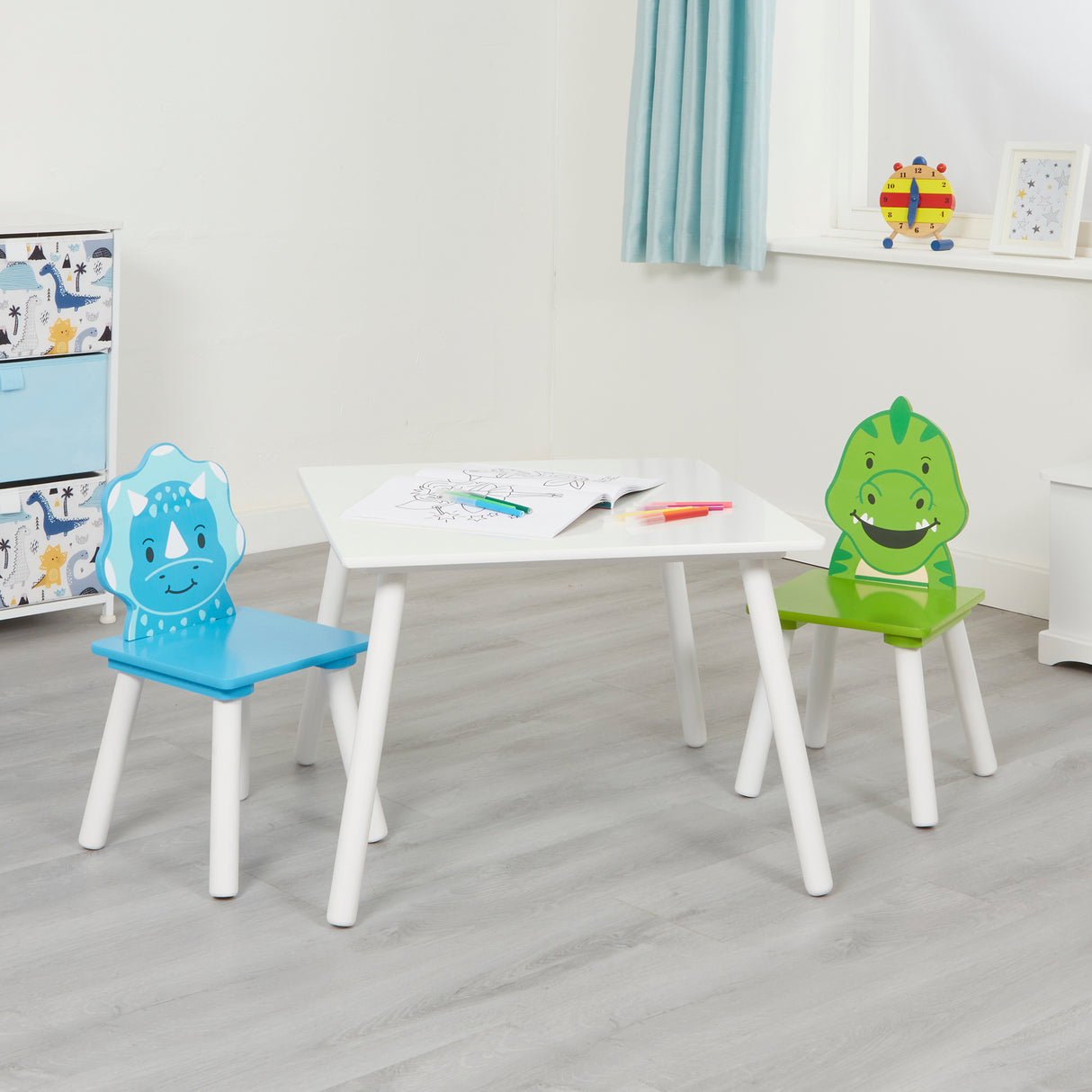 Dinosaur Table and Chairs