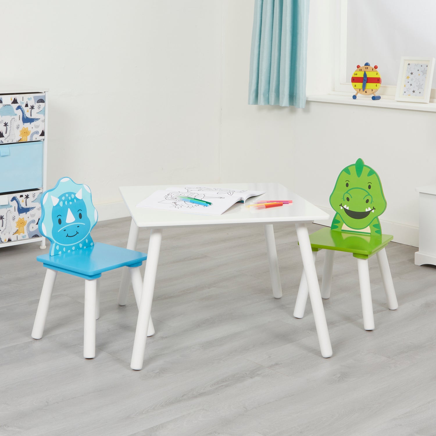 Dinosaur Table and Chairs