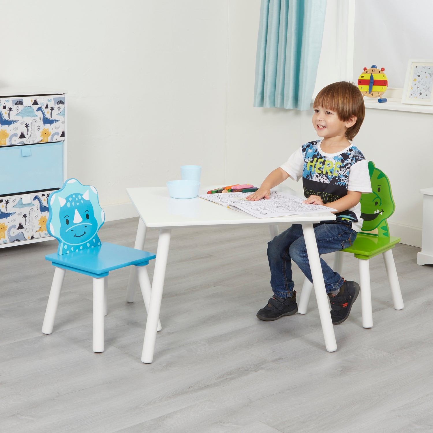 Dinosaur Table and Chairs