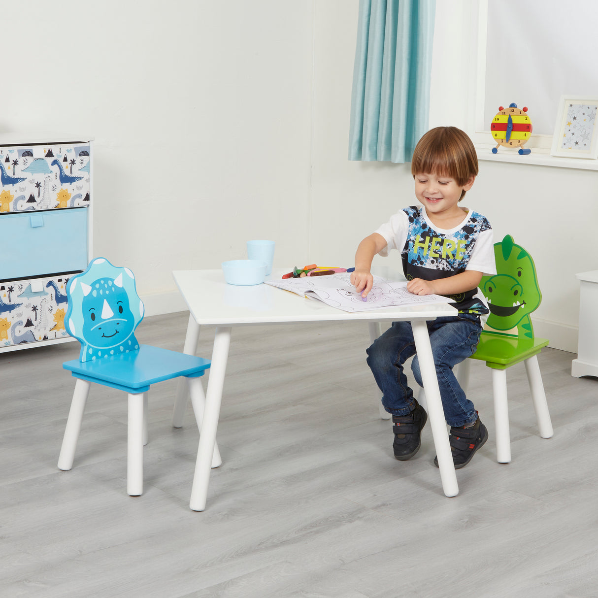 Dinosaur Table and Chairs