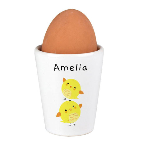 Egg Cup - Easter Chicks - Personalised - Junior Bambinos