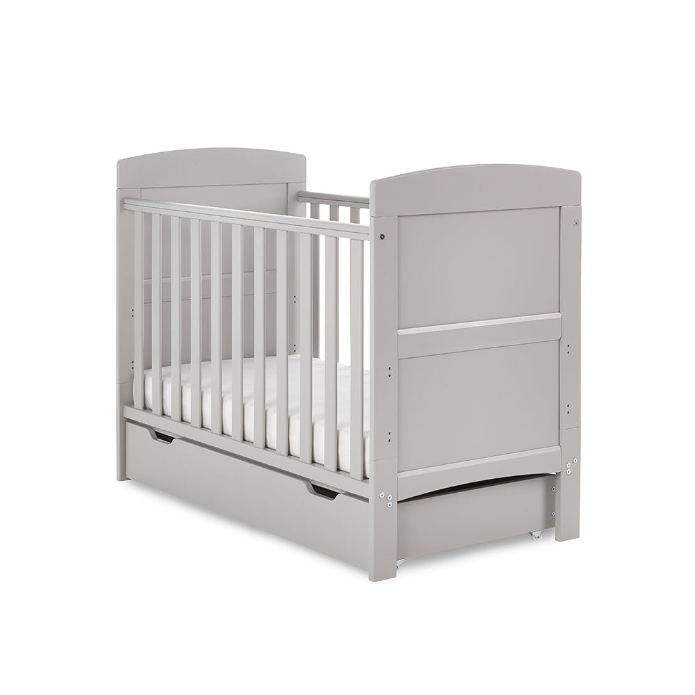 Grace Mini Cot Bed - Warm Grey