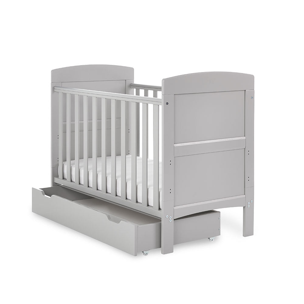 Grace Mini Cot Bed - Warm Grey