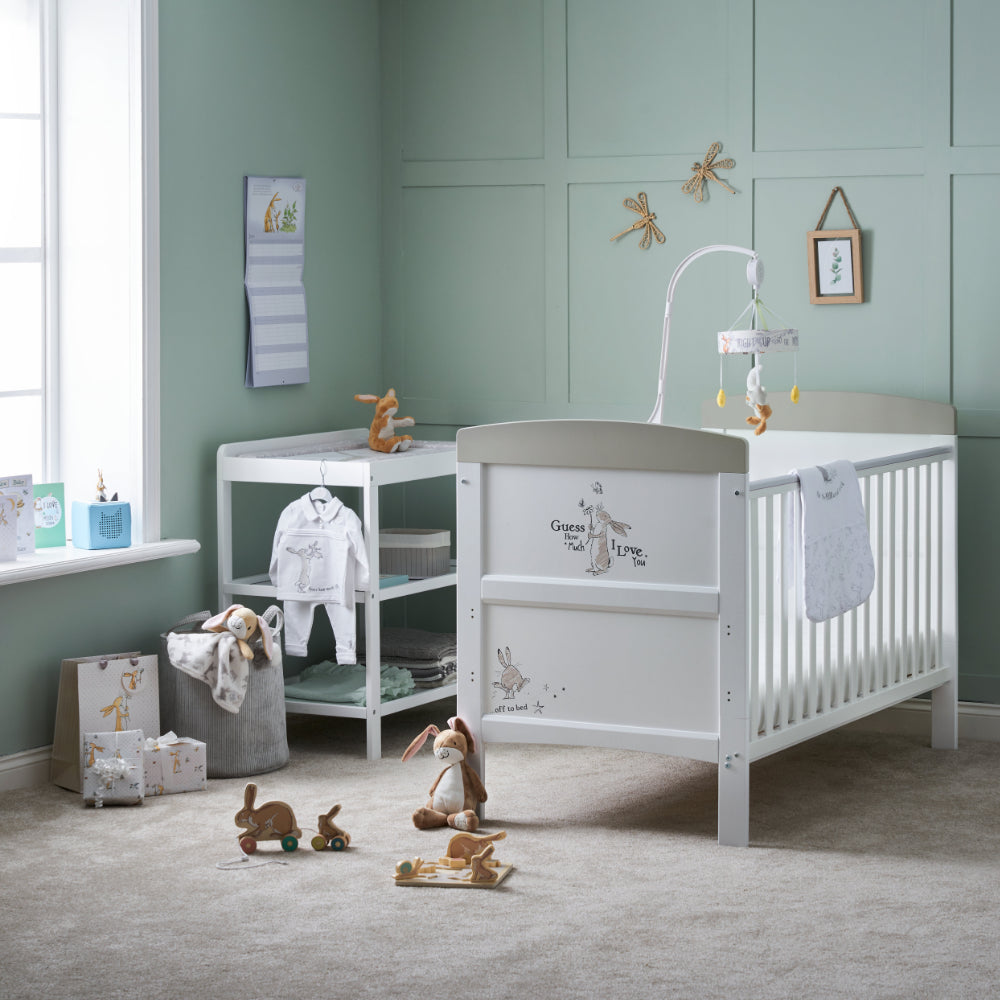 Guess How Much I Love You Cot Bed - Scribble