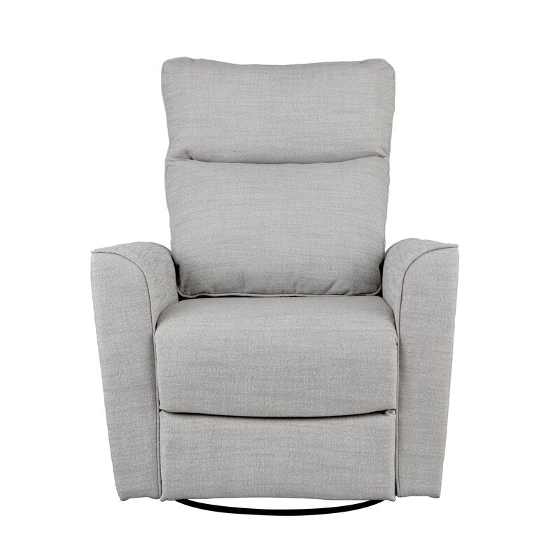 Savannah Swivel Glider Recliner Chair - Pebble