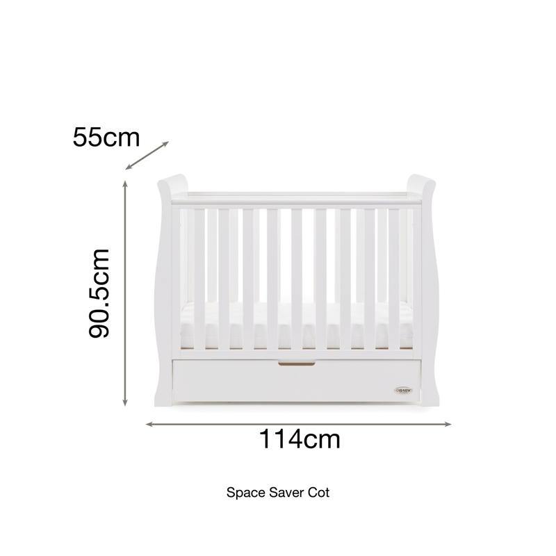 Stamford Space Saver Cot - Junior Bambinos