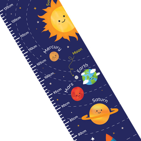 Personalised Solar System Height Chart - Personalised Memento Company - Junior Bambinos